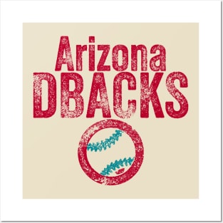 DBacks Vintage Weathered Posters and Art